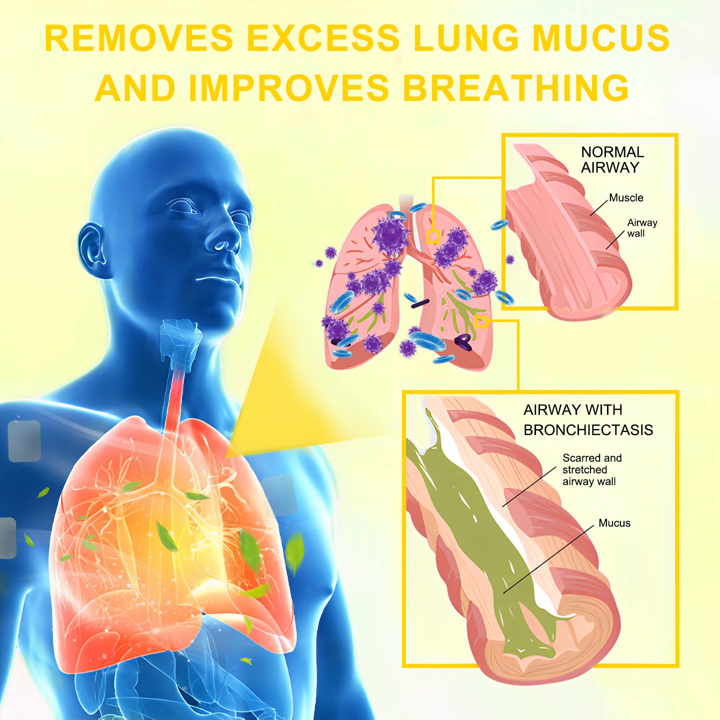 💖🔥Celsiora® Nano Lung Cleanse Patches (stubborn mucus, COPD, chest tightness, shortness of breath, persistent cough, pneumonia)